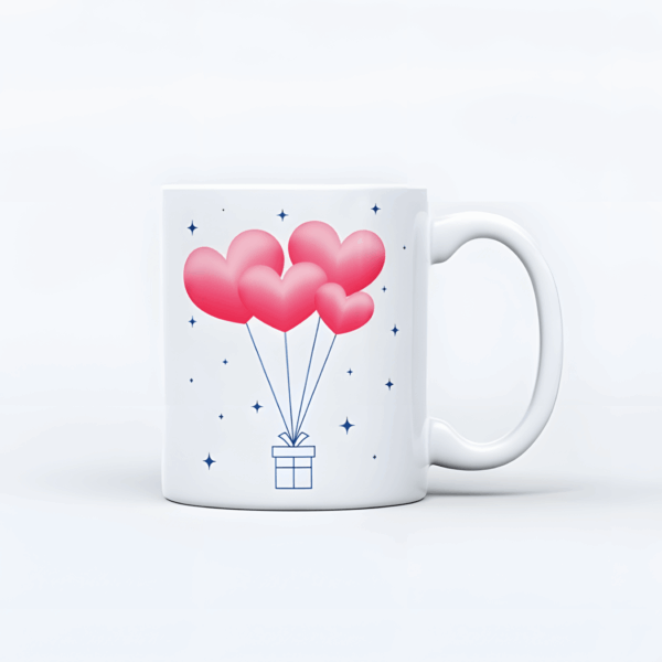 Kalpli Hediye Tasarım Kupası