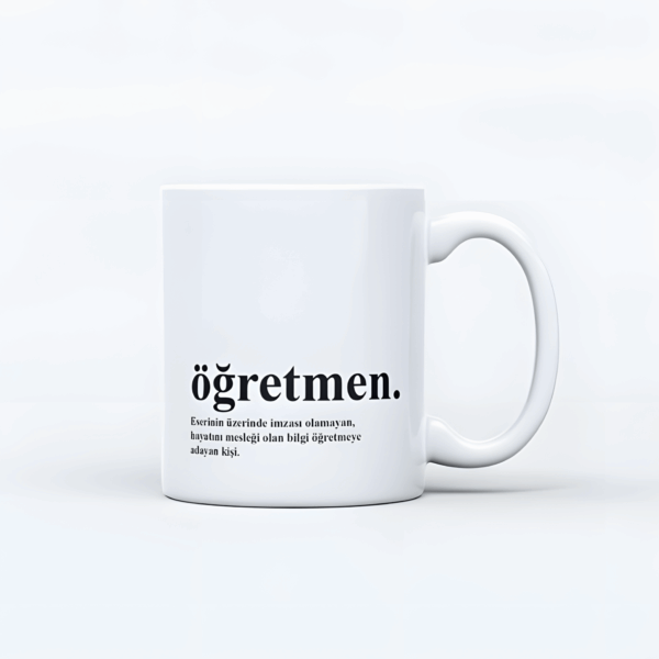 Öğretmen Tasarım Kupa