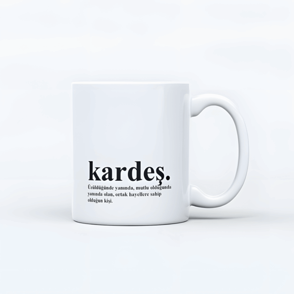 Kardeş Tasarım Kupa