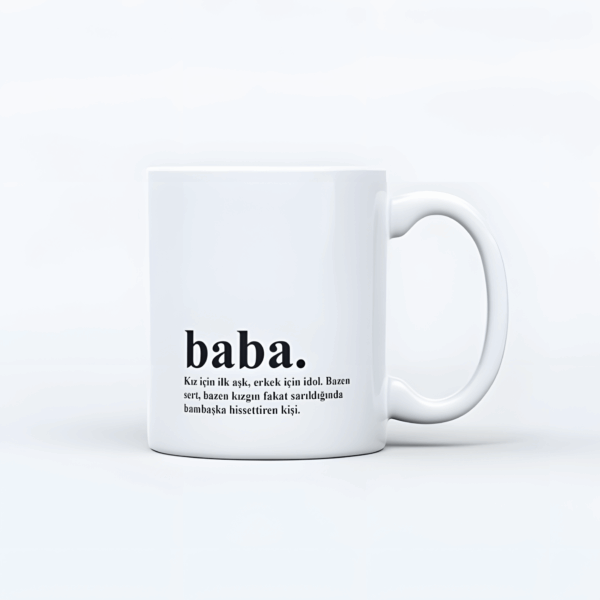 Baba Tasarım Kupa