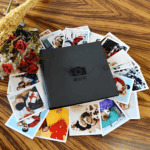 Siyah Anı Defteri ve 12 adet Kare Fotoğraf Baskı - Görsel 2