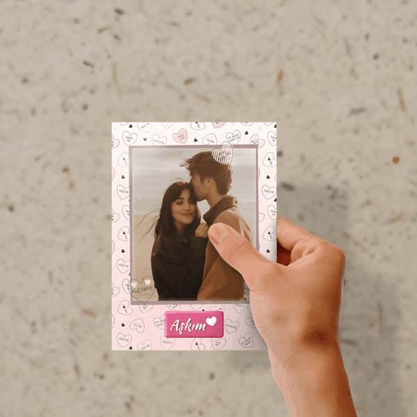 Aşk Temalı 10 Adet Fotoğraf Baskı - Lovely