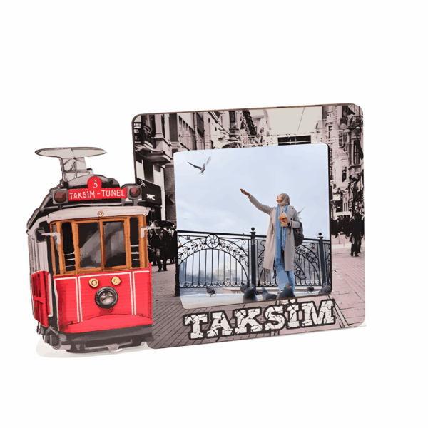 Fotoğraf Baskılı Özel Tasarım Ahşap Masaüstü Çerçeve