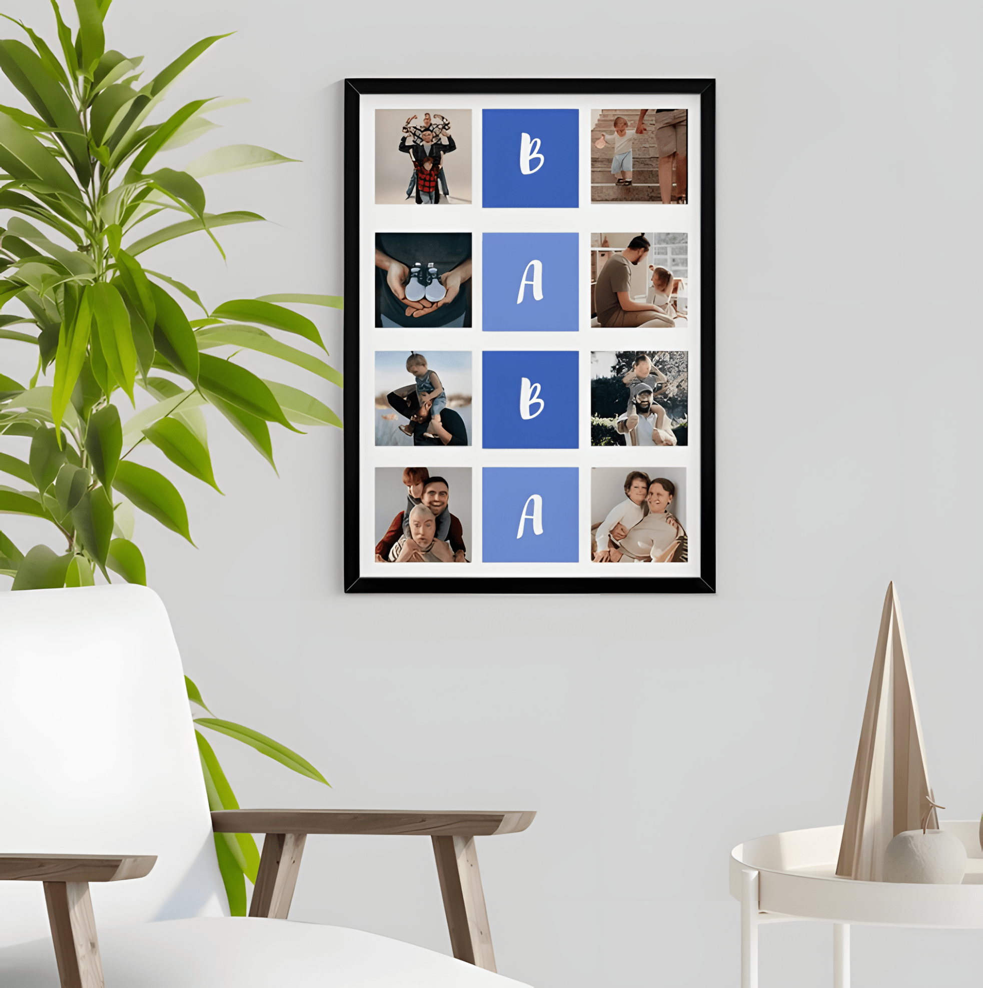 Screenshot_8_upscayl_3x_upscayl-standard-4x-min Babaya 8 Fotoğraflı 30x40 Yapışan Çerçeve - Görsel 1