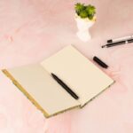 Çizgisiz Bez Defter Çiçek Bahçesi - Görsel 2