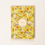 Çizgisiz Bez Defter Ayçiçek