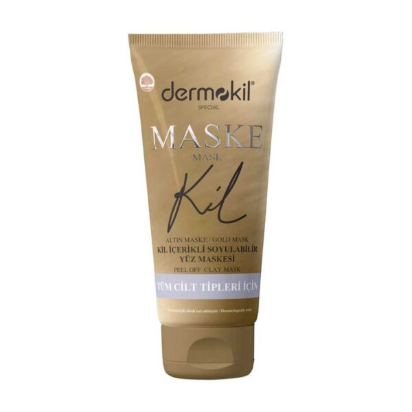 Kil İçerikli Gold Yüz Maskesi - Dermokil