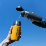 Stanley The Quick Flip Paslanmaz Çelik Termos 0.47 LT Turuncu - Görsel 2