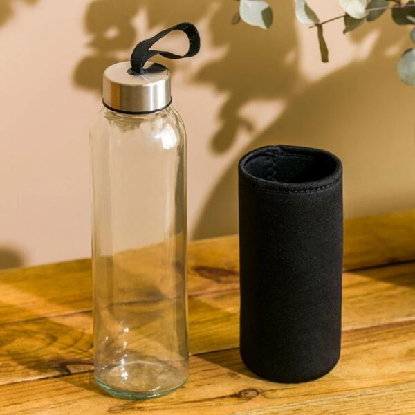 Kılıflı Cam Matara – 500 ml