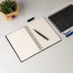 Yıldız Desenli Spiralli Notebook Defter - Görsel 2