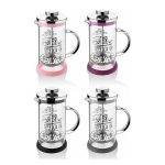 Metal Kapaklı Cam French Press 350 ml