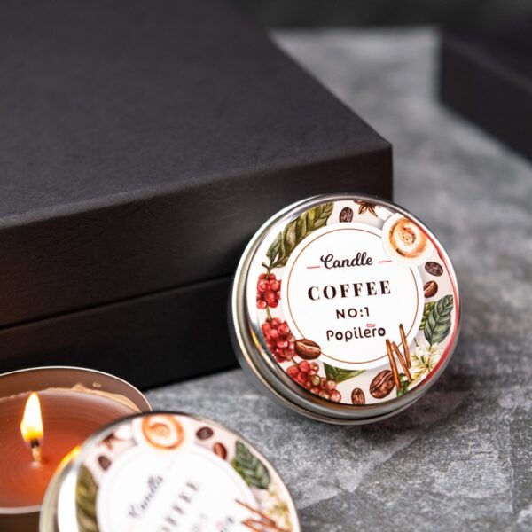 Kahve Aromalı Mum
