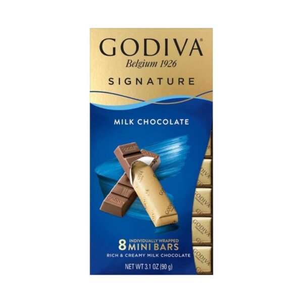Godiva Sütlü Çikolata – 8 Mini Stick