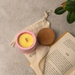 Pudra Kokulu Pembe Beton Soya Mum - Görsel 2