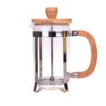 Bambu Kapaklı ve Kulplu French Press - Görsel 3