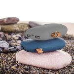 Doğal Taş Görünümlü Powerbank - Mavi