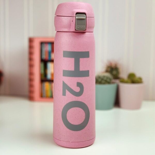 Renkli H2o Matara 400 ml Pembe