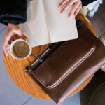 Ozpack Business Koyu Kahve Laptop ve Evrak Çantası - Görsel 3