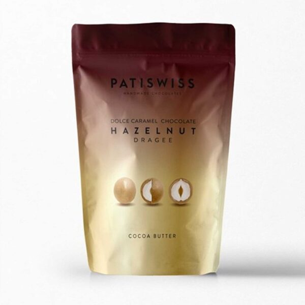 Patiswiss Dolce Karamel Çikolatalı Fındık Draje