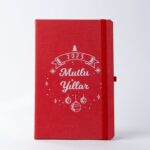 Mutlu Yıllar 2025 Tasarım Kırmızı Defter - Görsel 3