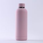 Rubber Gövde Pembe Çelik Termos - Görsel 2
