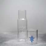 Yıldız Figürlü Bardaklı Cam Karaf Sürahi 620 ml - Görsel 3