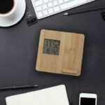 Bambu Masaüstü Saat Wireless Şarj Cihazı