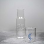 Hilal Figürlü Bardaklı Cam Karaf Sürahi 620 ml - Görsel 2