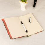 Çizgisiz Bez Defter Gelincik - Görsel 2