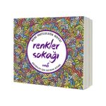 Büyükler İçin Boyama Kitabı - Renkler Sokağı