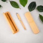Özel Bambu Kutulu Roller Kalem