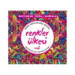 Büyükler İçin Boyama Kitabı - Renkler Ülkesi