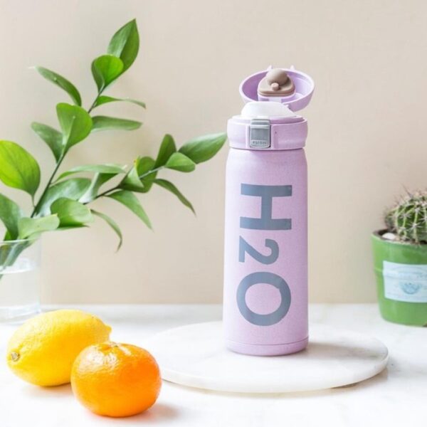 Renkli H2o Matara 400 ml Mor