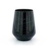 Siyah Marble Su Bardağı Siyah - Görsel 2