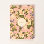Çizgisiz Bez Defter Orkide