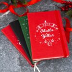 Mutlu Yıllar 2025 Tasarım Kırmızı Defter - Görsel 2