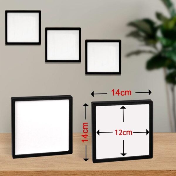 1 adet 14x14 Pola Çerçeve Siyah