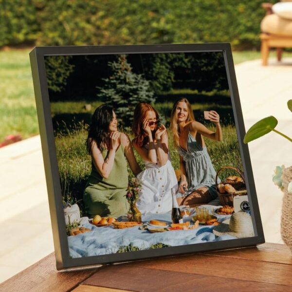 1 adet 20x20 kare siyah çerçeve