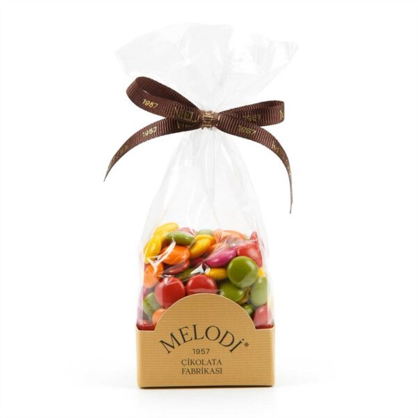 Melodi Çikolatalı Renkli Bonbon Draje -150g