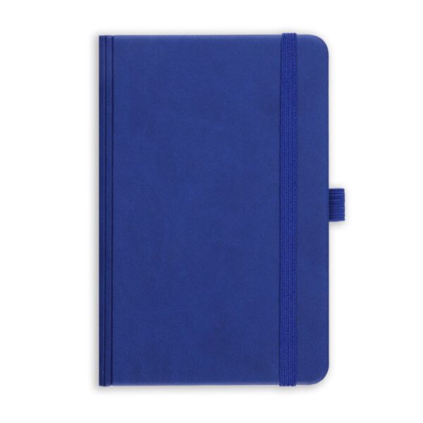 Lastikli Mavi Deri Defter
