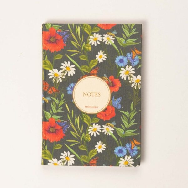 Çizgisiz Bez Defter Gelincik