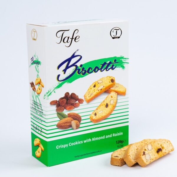 Almond ve Raisin Cookies