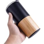 İsme Özel Baskılı Bambu Termos 500 ml - Görsel 6