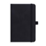 Lastikli Siyah Deri Defter