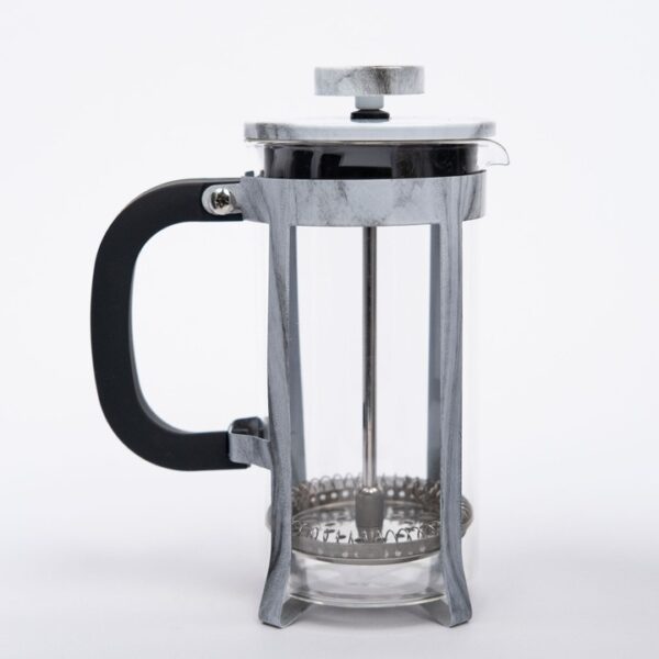 Mermer Desenli French Press