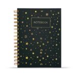 Yıldız Desenli Spiralli Notebook Defter - Görsel 3