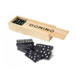 Ahşap Kutulu Domino Taşı Oyun Seti - Görsel 2