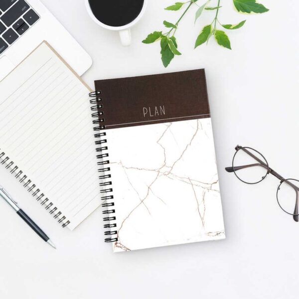 Plan Tasarımlı Notebook Defter