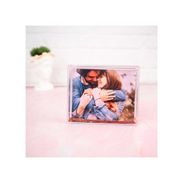 10x12 Fotoğraflı Işıltılı Kar Küresi