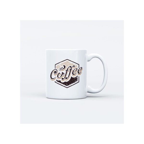 Coffee Retro Tasarım Kupa